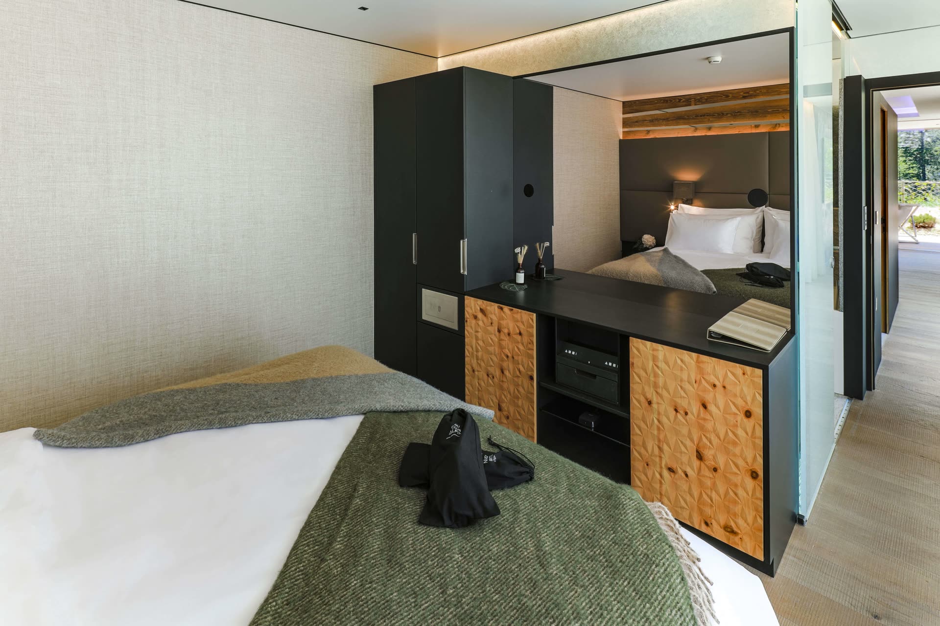 Chambres vue lac