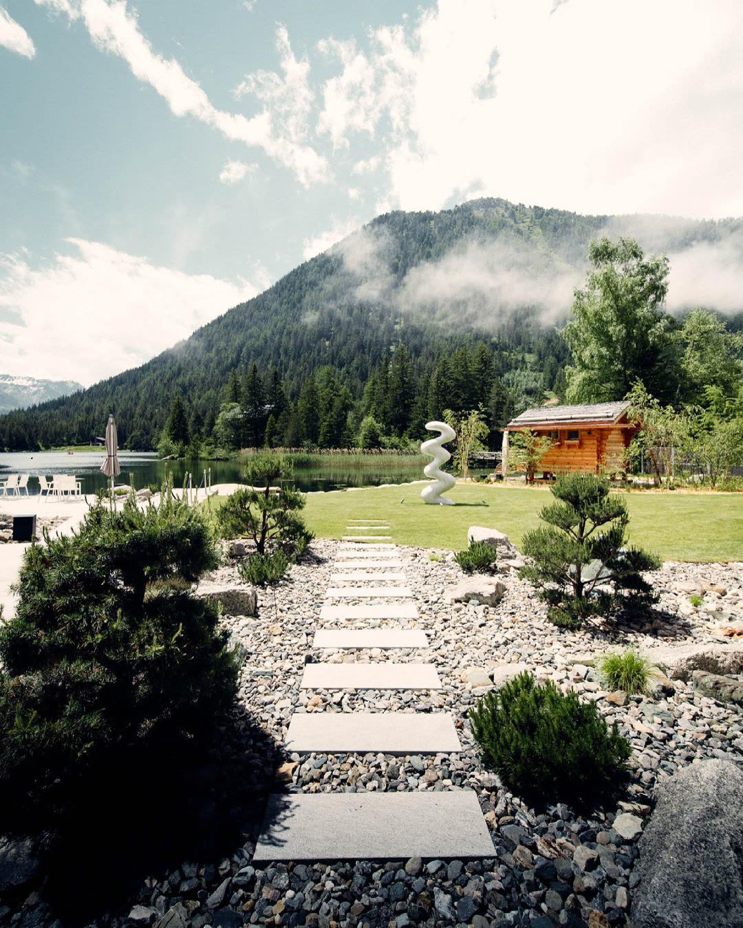 Grandes suites vue lac